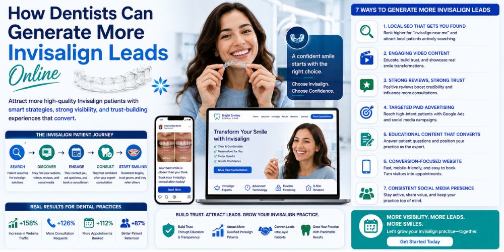 How Dentists Can Generate More Invisalign Leads Online