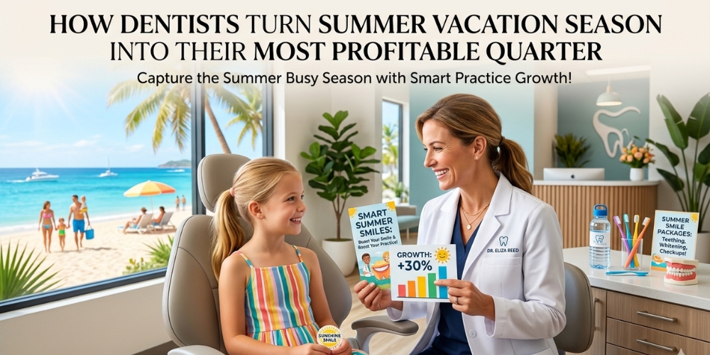 How Dentists Can Turn Summer Vacation Season Into Their Most Profitable Quarter