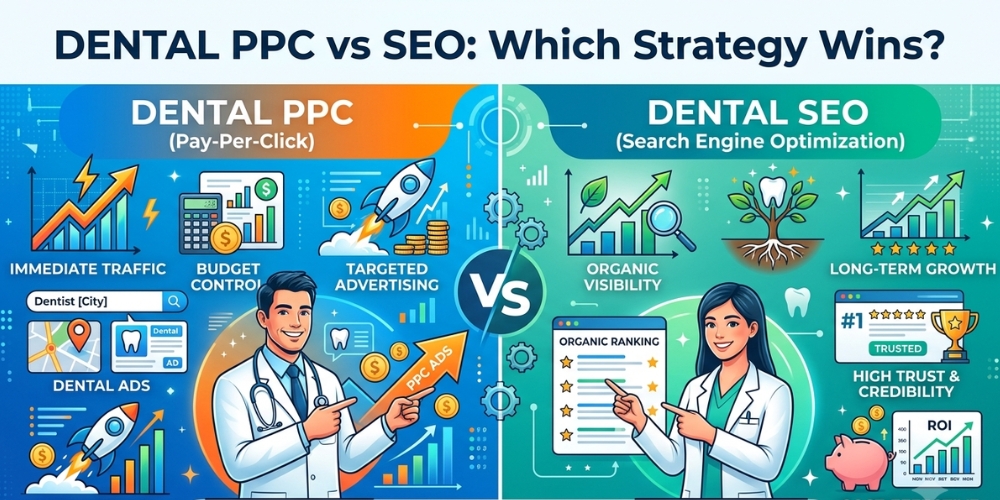 Dental PPC vs SEO: Which Produces Better ROI?