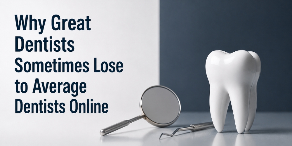 Why Great Dentists Sometimes Lose to Average Dentists Online
