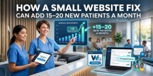 How a Small Website Fix Can Add 15–20 New Patients a Month